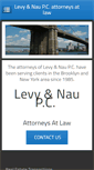Mobile Screenshot of levynau.com